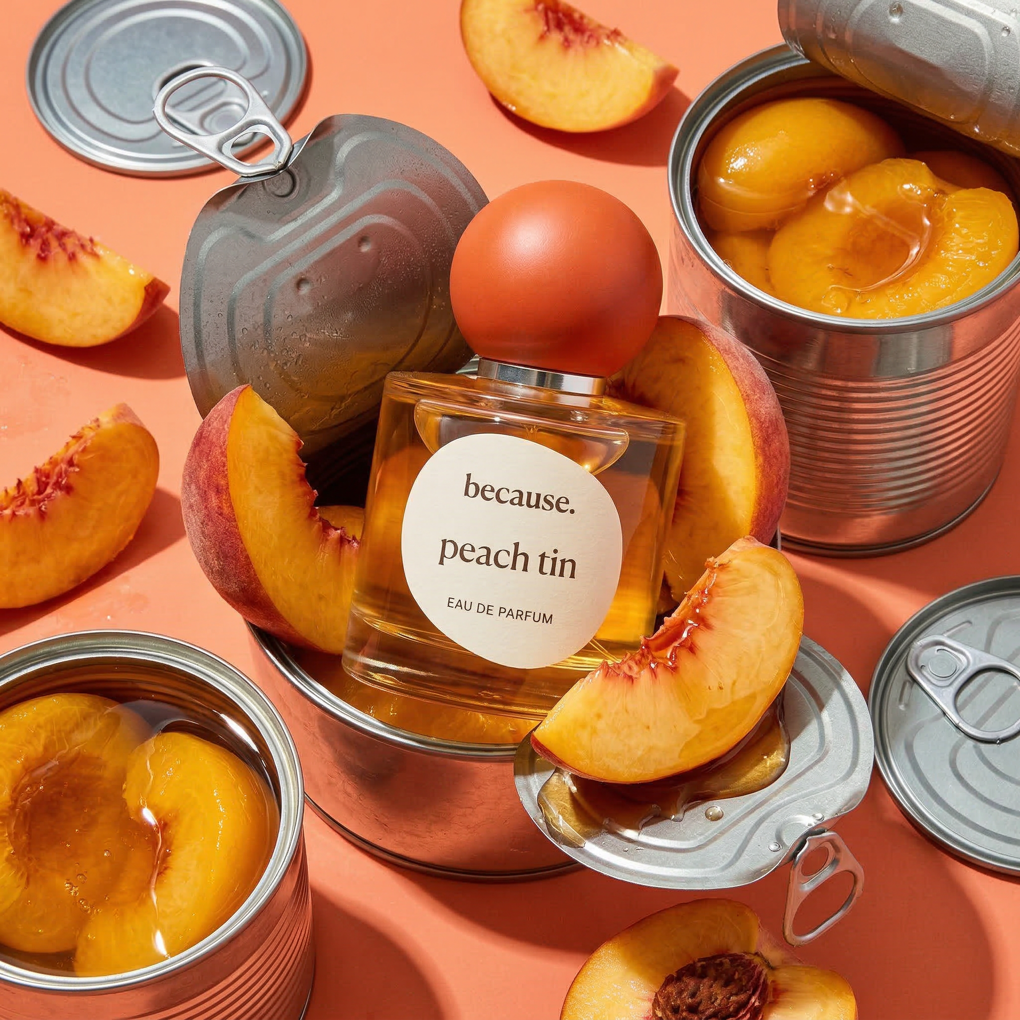 peach tin